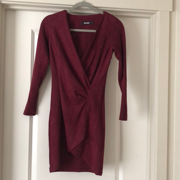 Misguided burgundy dress - Picture 3 of 5